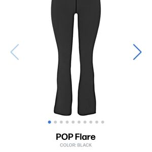 POP Fit Black Flare Leggings